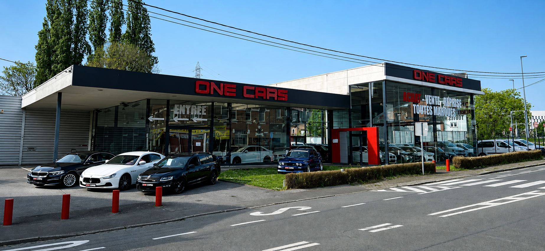 Showroom Extérieur ONE CARS